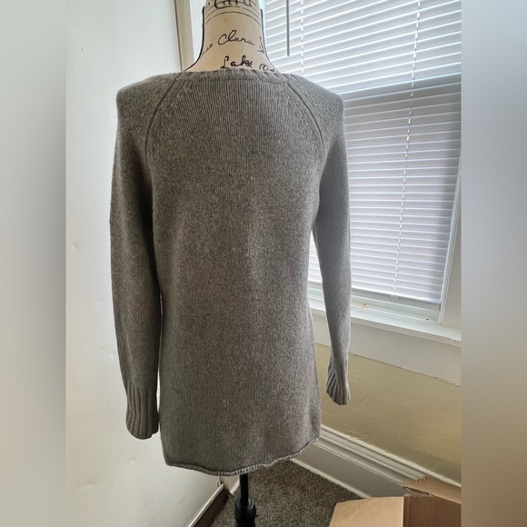 Athleta Sierra Wool/Cashmere Chunky Knit Pullover Sweater S - Picture 2 of 5